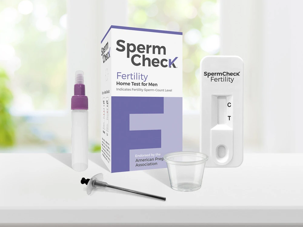 AtHome Male Fertility Test SpermCheck Fertility DDC